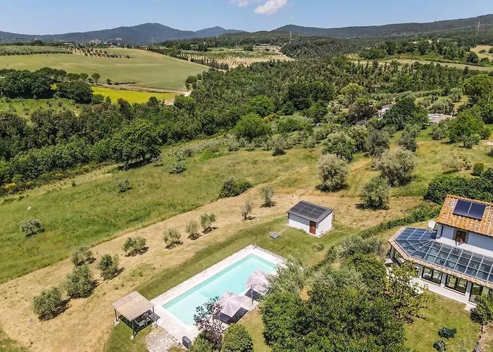 By Casamerina Tofelli With Private Pool, Quiet And Panoramic View * アメリア